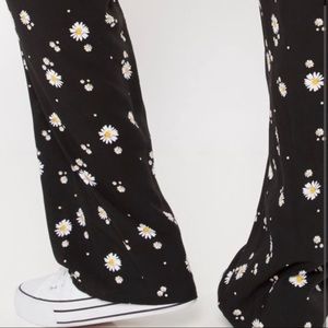 Floral flare pants
